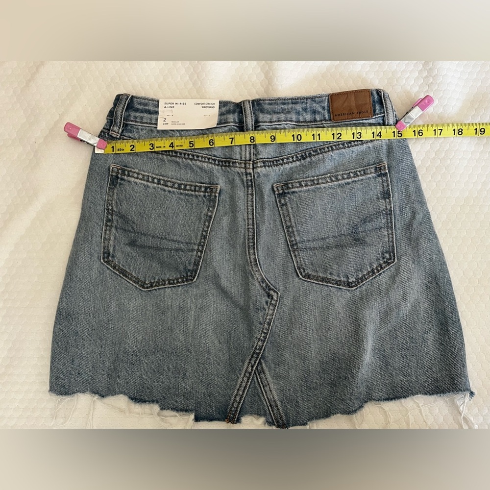 NWT, American Eagle denim miniskirt - Picture 5 of 8